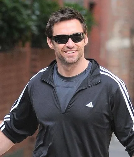 Hugh in gym glasses