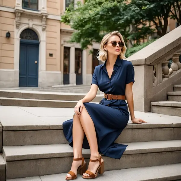 business casual outfits verano vestidos