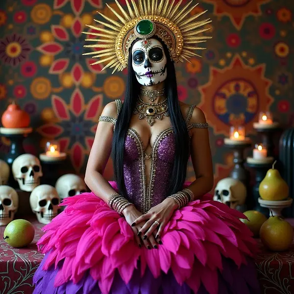 disfraces catrina moderna