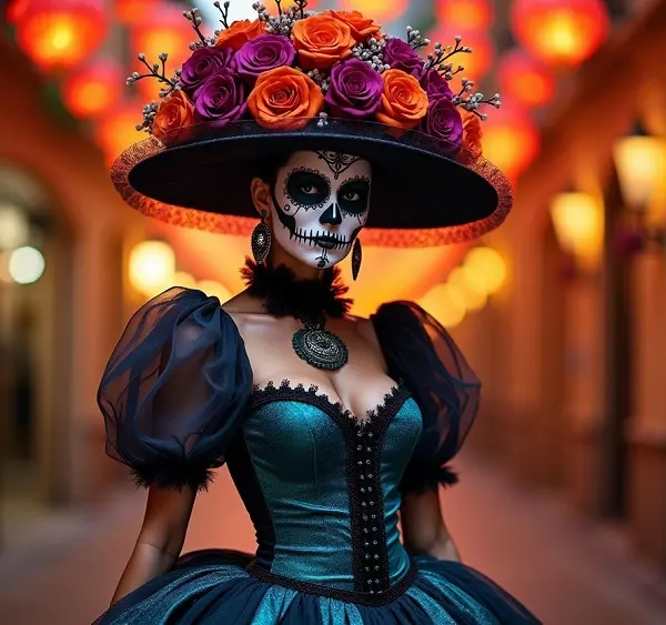 disfraces catrina mujer